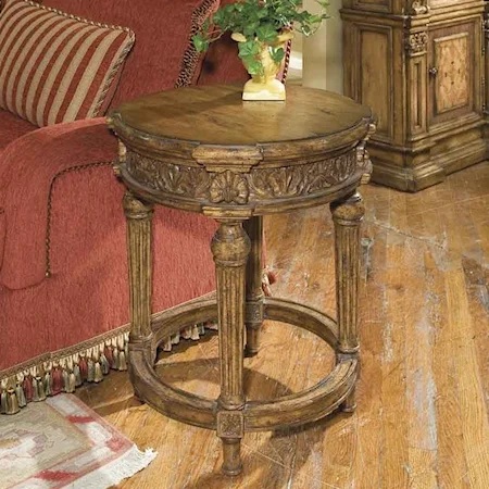 Hearst Castle Phoebe Round Occasional Table